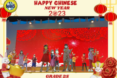 CNY LEVEL A LANDSCAPE Cream And Red Modern Illustration Lunar New Year Greeting Instagram Story (1080 × 1080 piksel) (297 × 210 mm) - 10